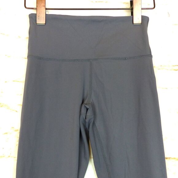 TALA SkinLuxe High Waisted Full Length Leggings Womens XS Reg Tornado Grey Zip - Picture 5 of 10